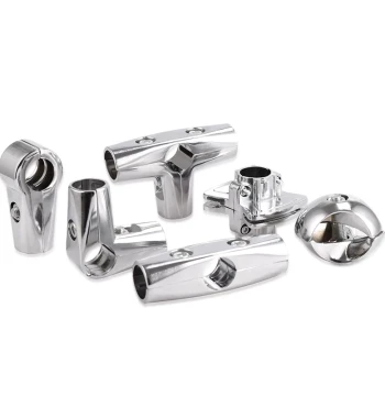 25mm Stainless Steel Pipe Connector, Fastener, Clip for Clothes Drying Rack Accessories, Round Tube Shelving Two-Way Joint, Tightening Fitting