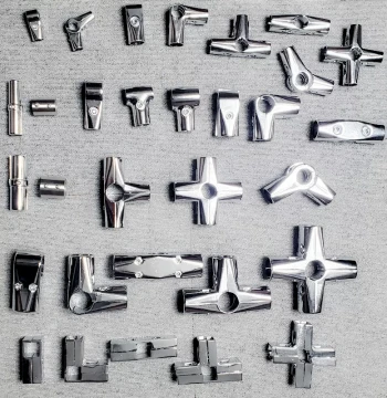 16/25/32/38mm Stainless Steel Round Pipe Split Extended Three-Way Four-Way Two-Way Elbow Thickened Connector Pipe Joint