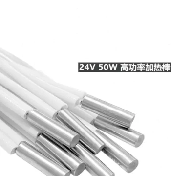9.6mm Single-Ended Cartridge Heater V50H 24V 3W High-Power Heating Rod with Terminal for 3D Printers
