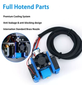 Kit Head Blue Belt/Plastic E Thermistor Extruder Heating Rod 12V Fire/3D Printer Parts V6 24V