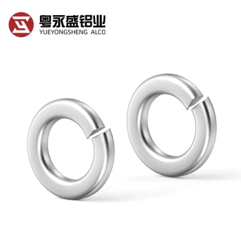 Aluminum Profile Specialized Spring Washers M4/M5/M6/M8 Aluminum Alloy Accessories Thickened Flat Washers Iron Sheet Washers Screws and Nuts