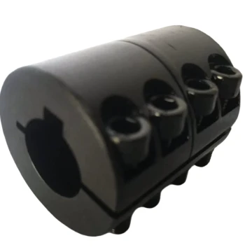 45# Steel Rigid Integrated Split Coupling, Engraving Machine Stepper Servo Motor Lead Screw High Torque Rigid Coupling