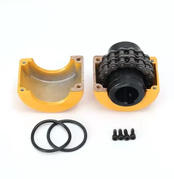 KC5014 Roller Chain Coupling with Cover Gear 5014 Double Row Chain All Models Support Customization