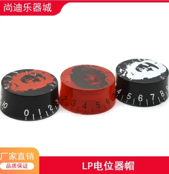 Electric Guitar LP Barrel Straight Knob EPI Potentiometer Volume Tone Adjustment Control Switch Cap Free Shipping