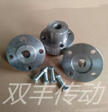 Coupling YLD Back-to-Back Wheel, 45# Steel Concave/Convex Flange Outer Diameter 120 Flange Connector Motor Reducer Coupling