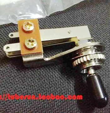 GIBSON/SG Guitar L-Type Switch, 3-Position Selector Switch, Pickup Switch, Guitar Position Selector with Black Cap