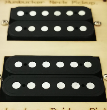 Lao Hao Electric Guitar Pickup MHTA-G04 Dual Humbucker Handmade DIY Replica Tom Anderson
