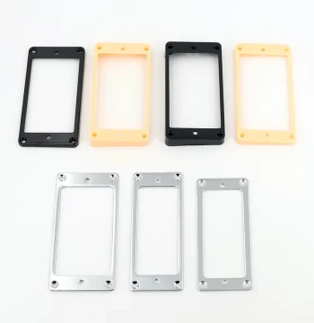 LP Electric Guitar Pickup Frame Pickup Border Guitar Dual Pickup Curved Flat Metal Frame Border