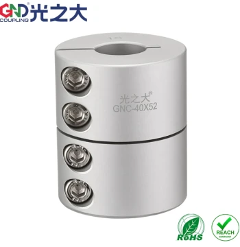 Rigid GNC Coupling for Stepper Motor, Servo Motor, Lead Screw; Plum Diaphragm Bellows Connection Joint