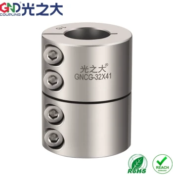 Rigid Coupling GNC Stainless Steel Stepper Servo Motor Coupling DCQ02 DCR02 Transmission Connection Joint