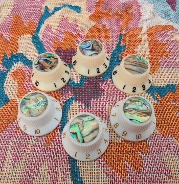 ST Style Electric Guitar Knob Cap Volume Tone Potentiometer Cap Electric Guitar Shell Epoxy Potentiometer Cap