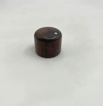 Electric Guitar Potentiometer Caps Made of Solid Rosewood, Locking Anti-Slip Copper Shaft, Durable Bass Volume and Tone Knob Caps