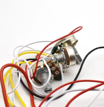 Electric Guitar SSH Pickup Full Wiring Harness with Pickups and Potentiometers, ST Integrated Circuit