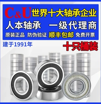 C&U Bearings: 6202, 6204 High-Speed, 6205, 6206 Full Range, plus 6201, 6203, 6001, 6305, 6306