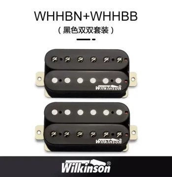 Korean Wilkinson Electric Guitar Pickups SSS HH Coil Vintage Rock Tone Upgrade Modification Kit