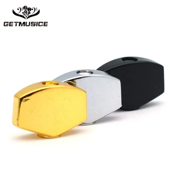Acoustic and Folk Guitar Metal String Button Handle, Knob Head Cap, Tuning Button, String Axle Buckle Handle, Large Square Handle