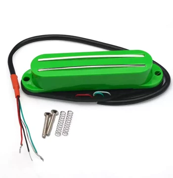 ST Six-String Electric Guitar Humbucker Pickup High Sensitivity Low Noise Mini Dual Rail Blade Style Pickup Multi-Color Options