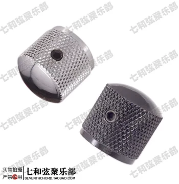 Metal Perforated Electric Guitar Volume Knob, Electric Bass Volume and Tone Knob, Potentiometer Cap ZB