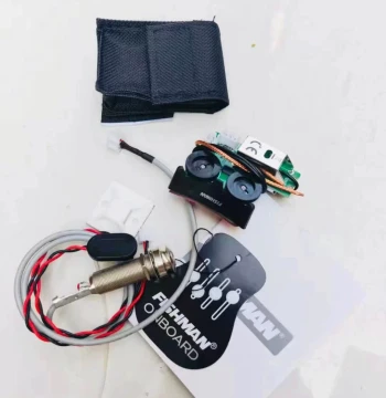 Domestic Fishman Built-in Gear GT2 Acoustic Guitar Pickup Electro-Acoustic No-Hole Installation Universal for Folk and Classical Guitars