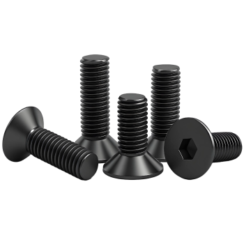 Grade 12.9 Countersunk Socket Screws Flat Head Hex Socket Flat Cup-DIN7991 M3 M4 M5 M6 M8 M10