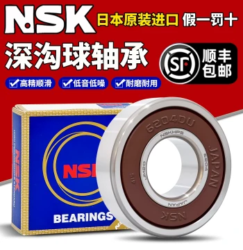 NSK Japanese Imported 6201 High-Speed 6204 Bearings 6205 6206 6305 6306 6001DDU 6005ZZ