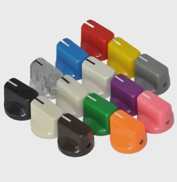 19x15mm Audio Tuning Knob for Tube Amps, Potentiometer Rotary Switch Cap, Guitar Volume Control Knob