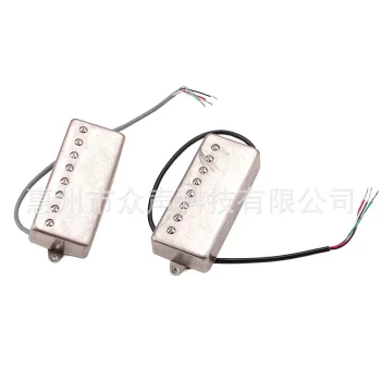 Musical Instrument Accessories Electric Guitar Accessories Silver Dual Pickups One Pair