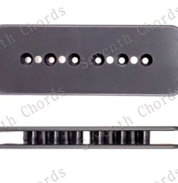 Electric Guitar 9 Pickup Making Kit: Soapbar Cover, Base Plate, Frame, Wire, Magnet, and Screws