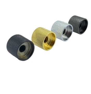 Metal Potentiometer Caps Electric Guitar Bass Tone Volume Switch Knobs Korean-Made Custom Personality Knobs