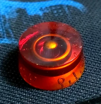 LP PRS Electric Guitar Volume/Tone Knob Potentiometer Caps Flying Saucer Style for CTS Pots