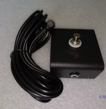 Single-Button Amp Head Switching Control Footswitch Guitar Amp Footswitch Clean/Distortion Conversion Pedal