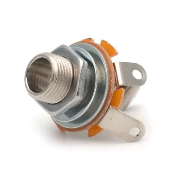 Flanger Audio Output Port Electric Guitar Bass Wiring Jack Socket Connector 6.35 Jack Interface