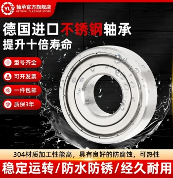 German Imported YLV 304 Stainless Steel Corrosion-Resistant Bearings S6000/6001/6002/6003/6004/6005