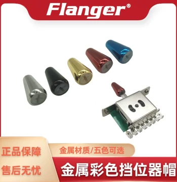 Colorful Metal ST/TL Guitar 3-Way/5-Way Switch Tip with Embedded Cross-Slot Core