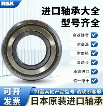 Imported Japanese NSK Bearings 6200/6201/6202/6203/6204/6205/6206 ZZ/DDU/RS