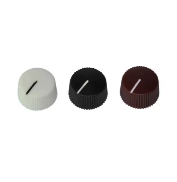 2012mm Plastic Knobs Tube Amp Amplifier Audio Potentiometer Switch Caps Guitar Volume Adjustment Round Knobs