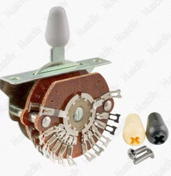 Musiclily Electric Guitar Coil-Split 5-Way Switch 24-Position Selector 3-Pickup Toggle Switch