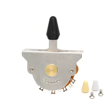 ST Electric Guitar Vintage Style Mechanical Flanged Position Selector 3/5-Way Pickup Switch Tone Switching Three-Color