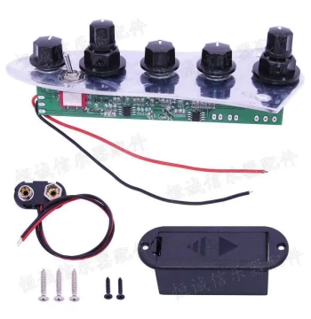 Electric Guitar Accessories Electric Guitar Bass Control Plate Wiring Electric Bass Volume Tone Adjustment Control Circuit