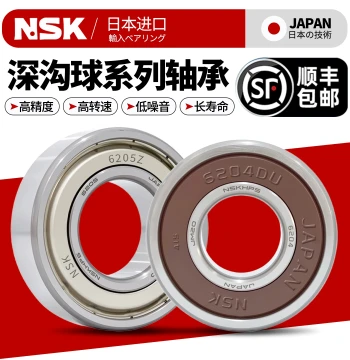 NSK Japan Imported 6200 High-Speed 6201 Bearing 6202 6203 6204 6205 6206 DDU 6207 ZZ
