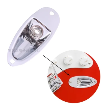 Electric Guitar Jack ST SQ Boat-Shaped Output Socket Guitar Audio Jack Connection Socket Guitar Bass Accessories