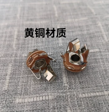 Active Pickup Electric Guitar Jack Socket Stereo Guitar & Bass Output Socket Interface Full Copper