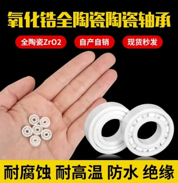 Zirconia Full Ceramic Bearings ID 2 3 4 5 6 7 8 9 10 12 15 17 20 25 30 35