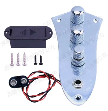 Electric Guitar Parts JB Electric Guitar Bass Control Plate Circuit Bass Volume Tone Adjustment Control Circuit