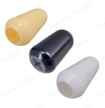 Electric Guitar 3-Way/5-Way Switch Tip with Cross-Slot Expandable Core