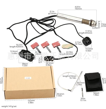 Musical Instrument Accessories Guitar Accessories Silver Pen Tube Guitar Wiring