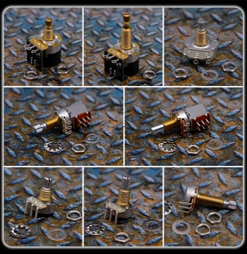 Electric Guitar/Potentiometer/ESP/CTS/EMG/25K/250K/500K/National Standard/US Standard/Push-Pull/Coil Split