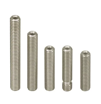 3D Printer Accessories Heat Break with PTFE Tube Feeding, Makerbot MK8 Nozzle Heat Break M6*30mm