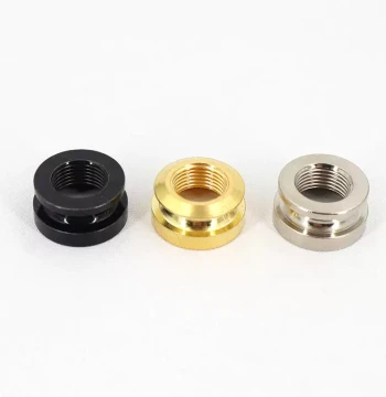 Folk Acoustic-Electric Tail Pin Jack Nut Wooden Guitar Audio Output Port Screw Cap Screw 6.5 Socket Musical Instrument Accessories