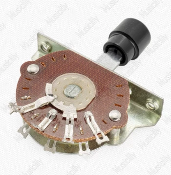 Musiclily P-Series 3/4/5-Way Pickup Round Switch Selector for Tele/ST Electric Guitars